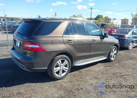 2014 Mercedes-Benz Ml 350 4Matic z USA, uszkodzony, nr VIN 4JGDA5HBXEA379667